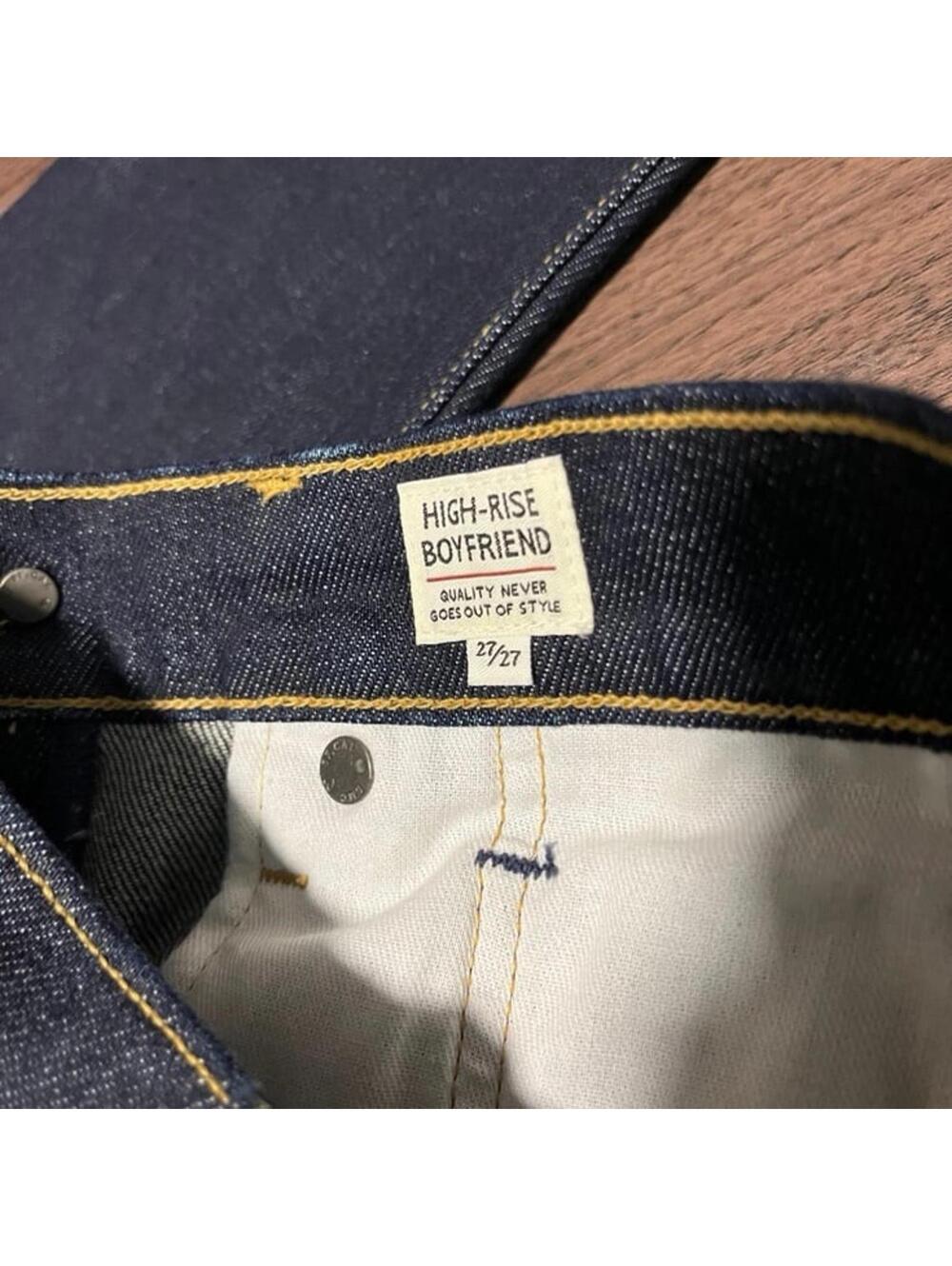 Levi’s Japanese SAMPLE High Rise Boyfriend Jeans - size 27 / 27 - Picture 4 of 9